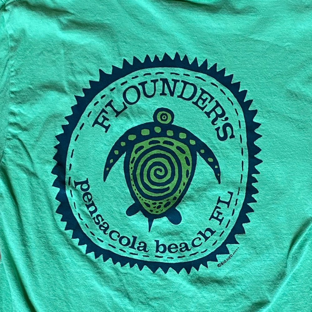 FLOUNDERS Turtle T-Shirt - Picture 5 of 5